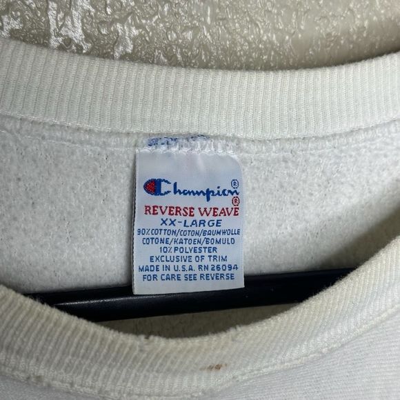 Vintage Champion USA Olympics Reverse Weave Sweatshirt XXL - Picture 8 of 8